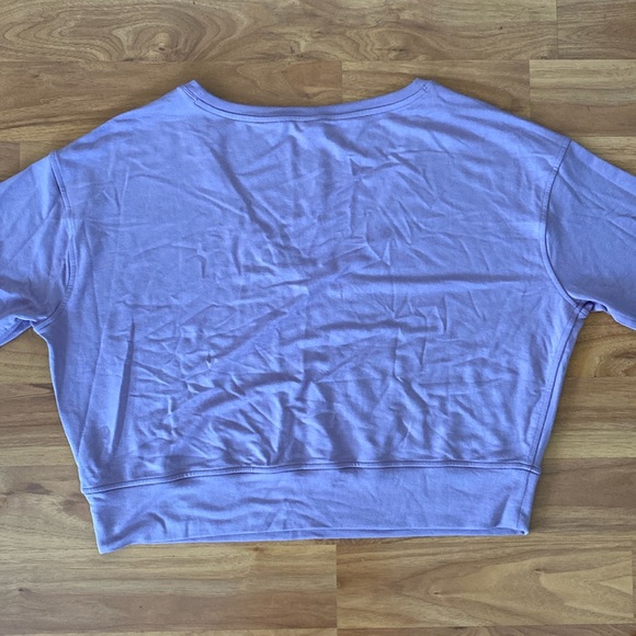 ❤️ Lululemon BeCalm Scoop Neck Pullover Size M Lavender Luxe NWOT - Picture 4 of 8